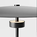 Modern Minimalist Table Lamps With Sleek Disc Shades And Slender Bases In Three Colors