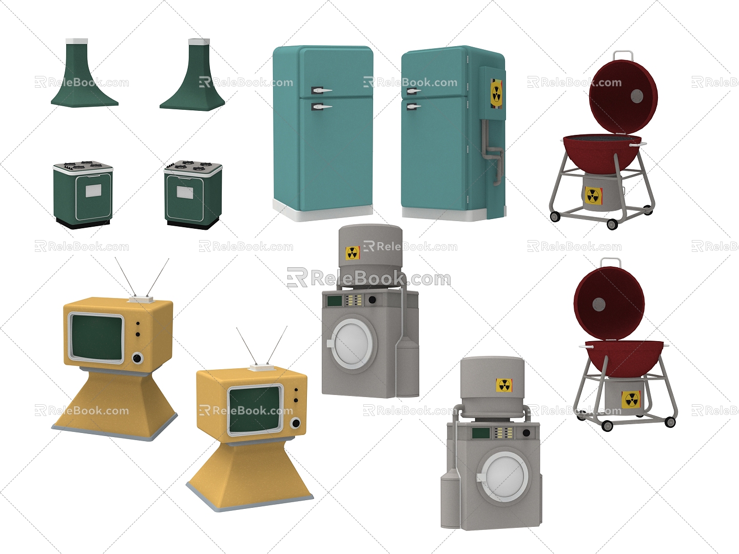 Home Appliances Industrial Electrical Appliances 3d model