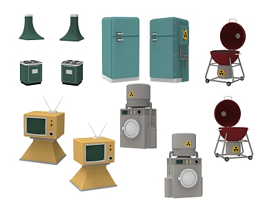 Home Appliances Industrial Electrical Appliances 3d model