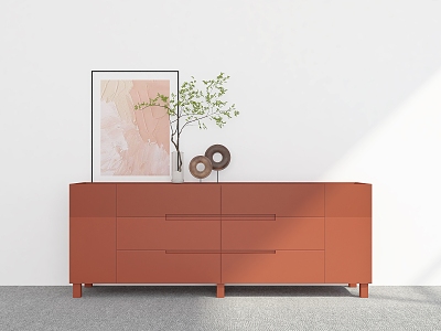 Side Cabinet Entrance Cabinet Sideboard Storage Cabinet Decorative Cabinet Side Cabinet 3d model