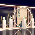 Modern high-end DP interactive display Meichen 3d model