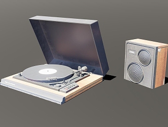 record player 3d model