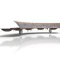 Advanced Spacecraft With Extended Solar Panel Array for Deep Space Missions