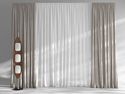 Curtain Cloth Curtain Cream Curtain Silent Curtain Living Room Curtain Bedroom Curtain model