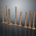 Columns Stone Columns Stone Columns Old Columns Roman Columns Roman Columns Classical Columns Greek Columns 3d model