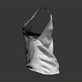 Ladies White Sleeveless Tank Top With Soft Fabric And Casual Design