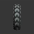 Futuristic Mechanical Gear Structure With Metallic Frame Internal Copper Coils And Gear Details