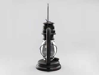 Oil lamp 3d model