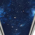 Modern Technology Star Empty Top Optical Fiber Lamp Ceiling Star Empty Top Technology Aisle Ceiling Bar Star Empty Top KTV Box Ceiling Night Sky Ceiling 3d model