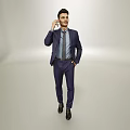 Characters Men Women Children Various Postures Various Professional Shopping 2K Map Precision Model pbr 3d model