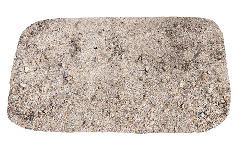 Modern ground gravel ground 3d model