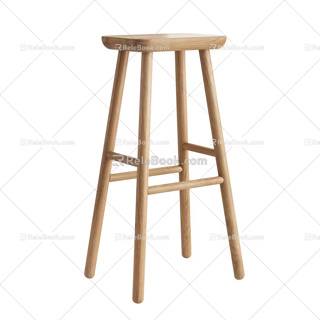 Bar stool 3d model