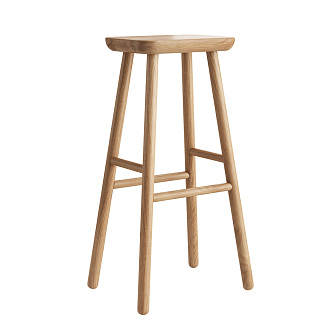 Bar stool 3d model