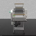 Stainless Steel Commercial Dough Roller Kitchen Appliance With Tabletop And Wheels