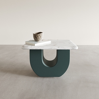 Coffee table side table round table low table corner table square table 3d model