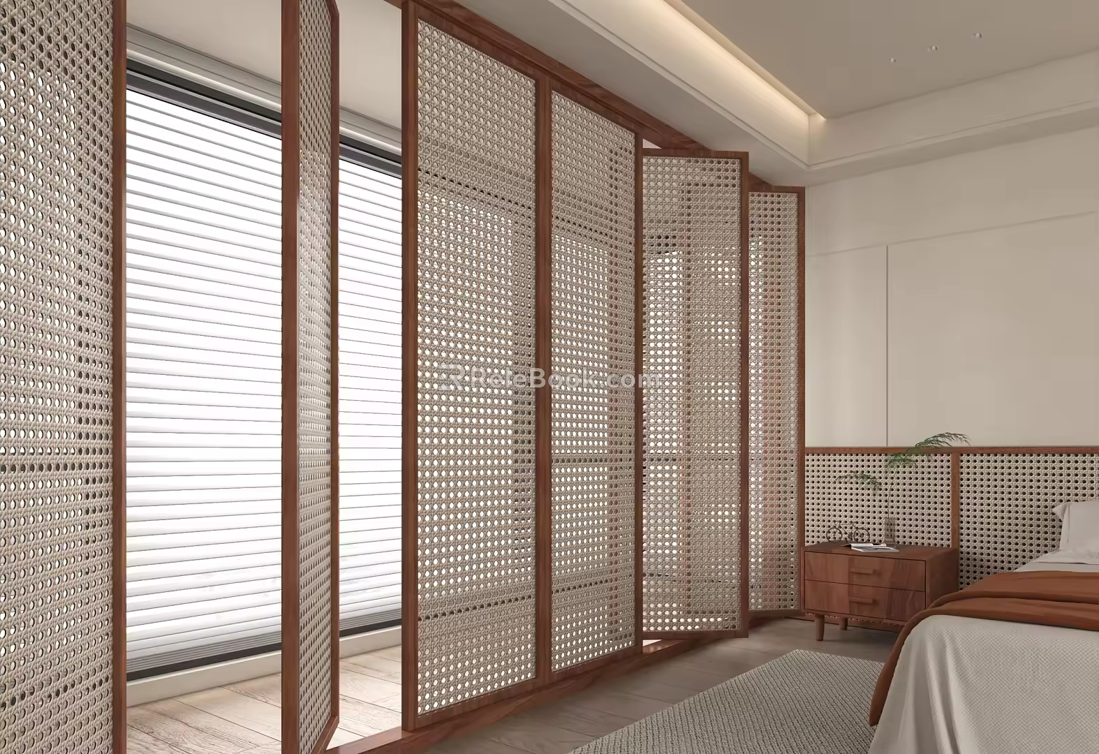 Partition screen 3d model