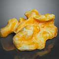 Golden Fluffy Scrambled Eggs With Soft Texture And Appetizing Appearance