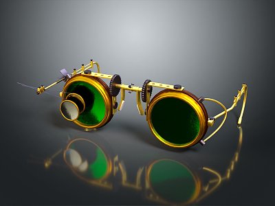 glasses sunglasses glasses near vision presbyopic glasses realistic 3d model