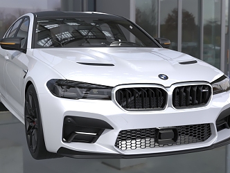 BMW M5cs Car Sedan 3d model