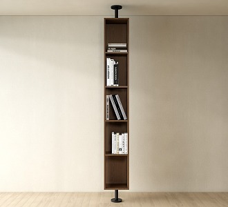 Bookcase Open Bookcase Bookshelf Tonggao Bookcase 3d model