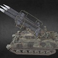 tank missile missile tank 3d model