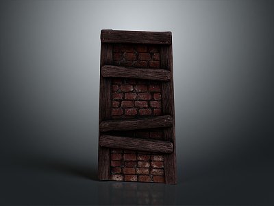 Wall brick wall red brick red brick wall old brick wall old wall outdoor articles realistic model