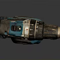 Blue And Black Cordless Handheld Drill With Rechargeable Battery Professional Power Tool