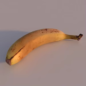 Banana 3d model