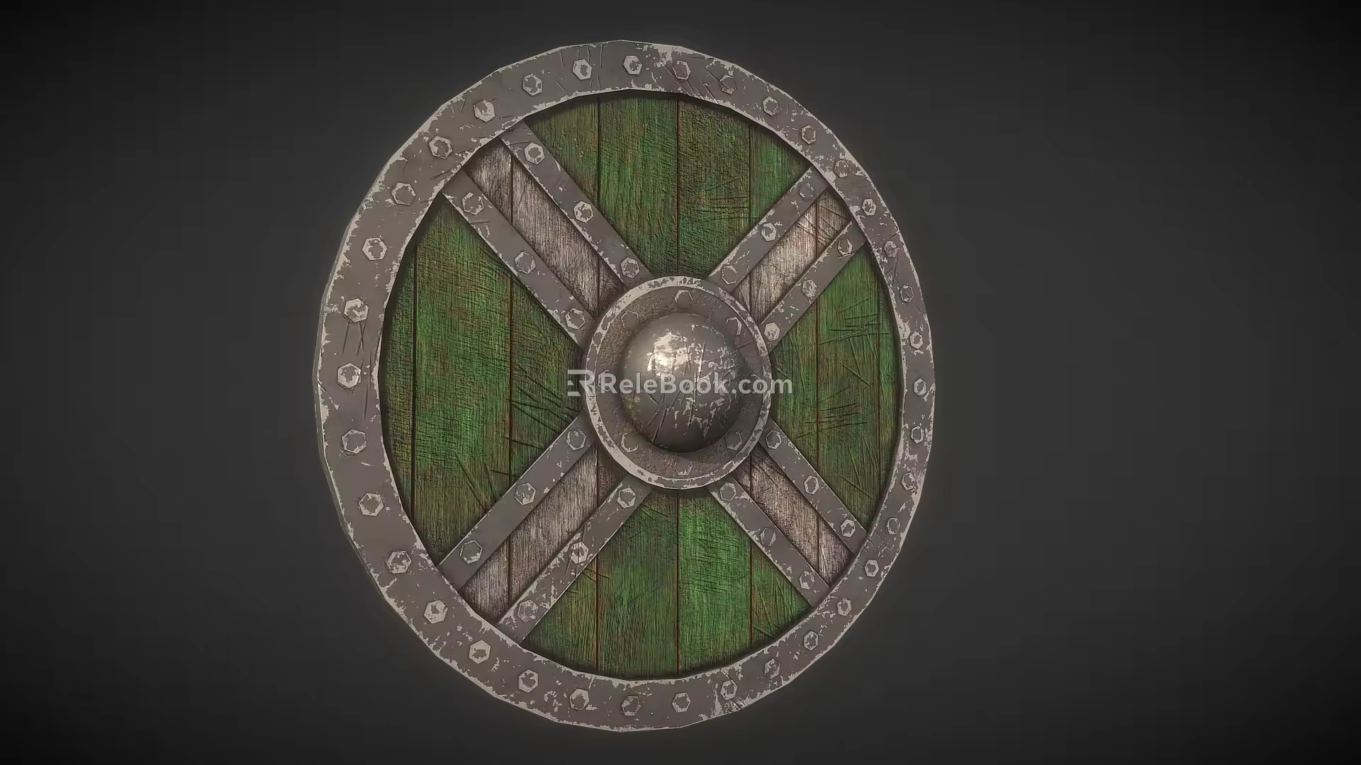 Shield Samurai Shield 3d model