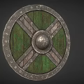 Shield Samurai Shield 3d model