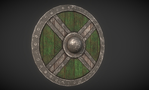 Shield Samurai Shield 3d model