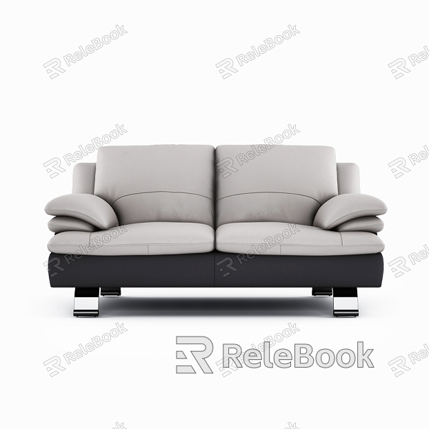 Modern double sofa model