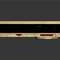 Vintage Electronic Radio With Wooden Texture Red Dial FM Function And Classic Design