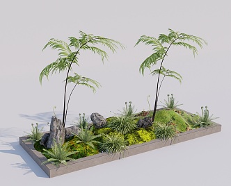 Landscape Landscaping 3d model