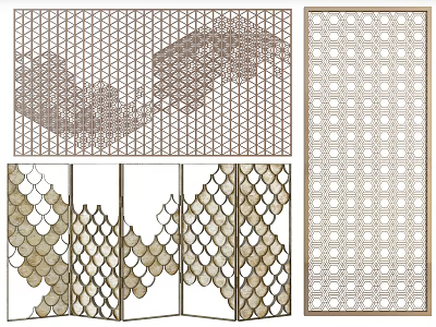 Partition 3d model Partition 3d model