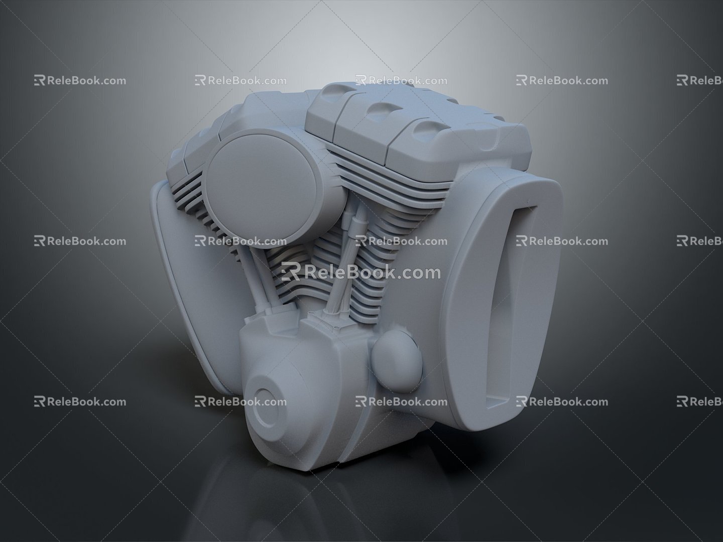 Modern Engine Racing Engine Racing Engine Car Engine 3d model