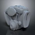 Modern Engine Racing Engine Racing Engine Car Engine 3d model