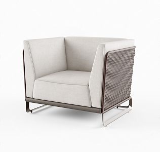 Modern Single Sofa 3d model