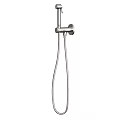 Modern Bathroom Storage Shelf with Gold Silver Metal Shower Accessories Organizer
