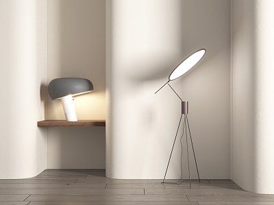 Modern lighting combination table lamp floor lamp model