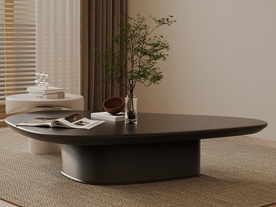 Modern coffee table model