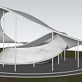 Modern gallery frame Special-shaped gallery frame 3d model