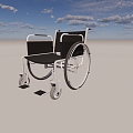 Wheelchair 3d model