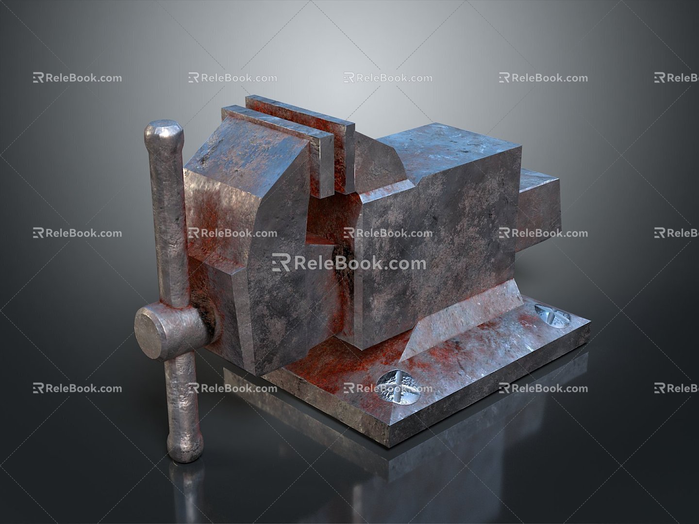 Vise vise tools Hardware tools Processing tools Furniture Furniture Realistic model