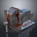 Vise vise tools Hardware tools Processing tools Furniture Realistic 3d model