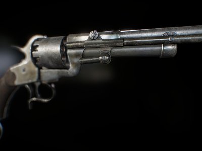 Weapons revolver model