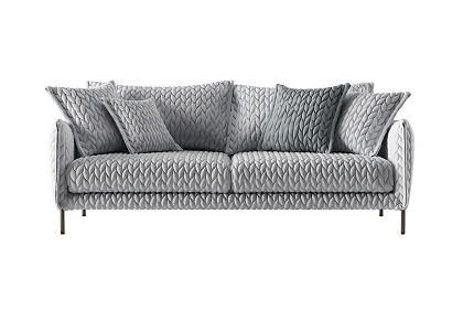 Modern double sofa 3d model