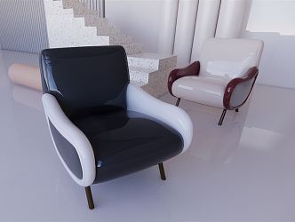 Modern Sofa Chair Popular Leisure Chair 3d model