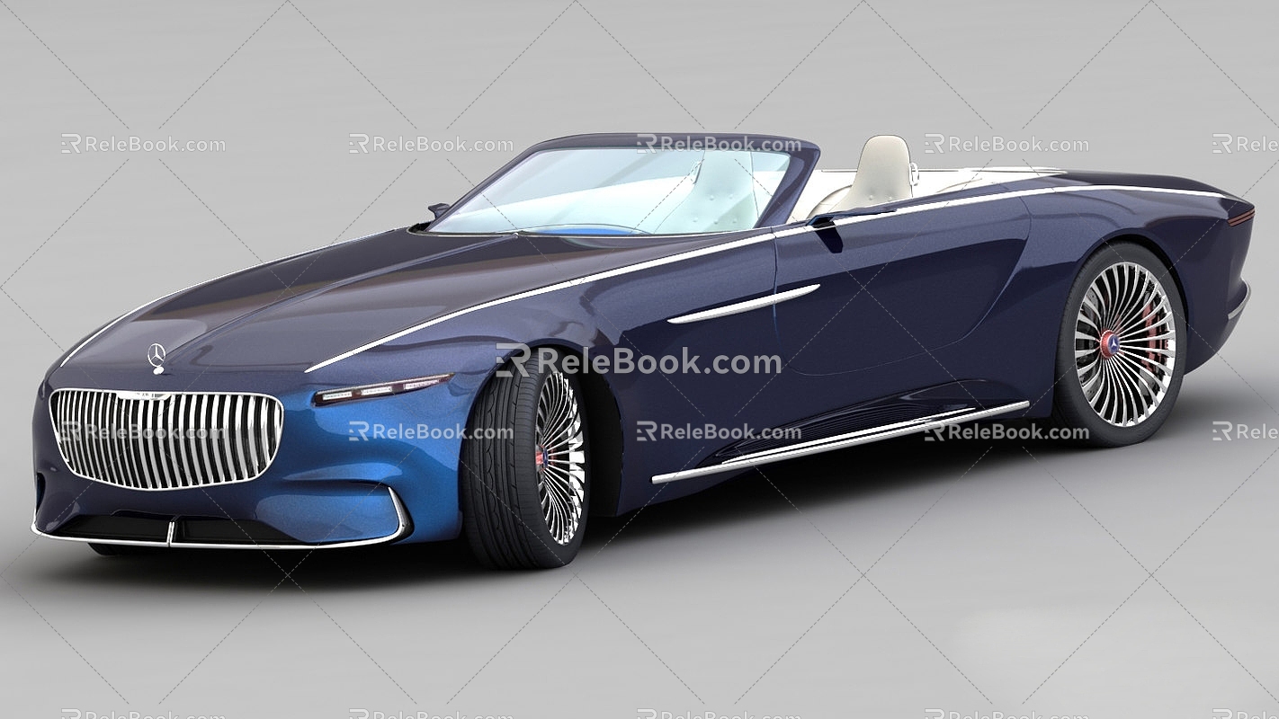 Maybach Cars 3d model