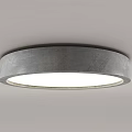 Modern Round Gray Ceiling Lights With Sleek Design And Even Illumination Double 3d model